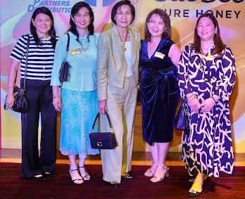 Maybelle Tiope, Mimi Tiope, Rosalina Tiope, Josie Tamayo and Malet Cristobal.